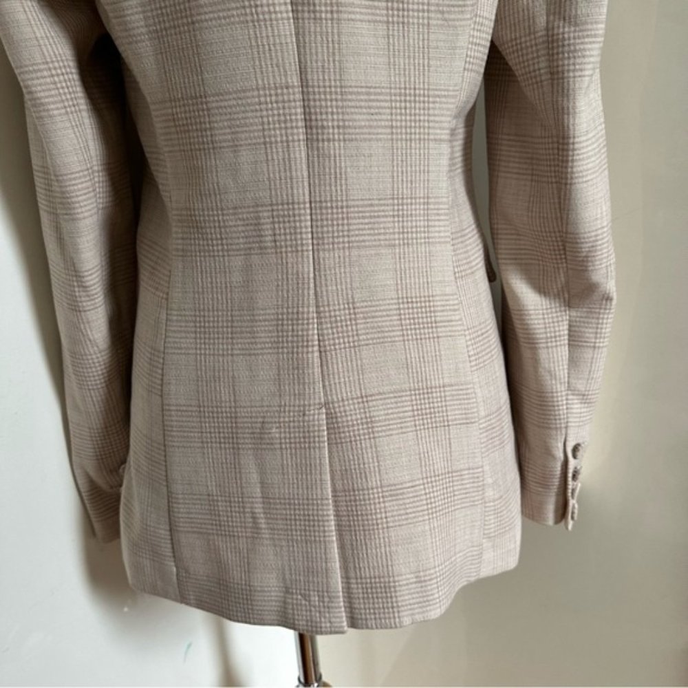 House of Harlow 1960 Double Breasted Plaid Blazer sz XS - Picture 13 of 16